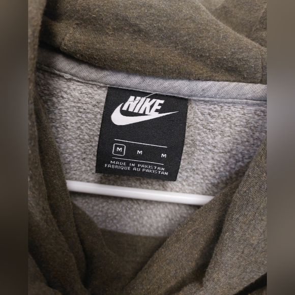 Nike Fleece Funnel Neck Sweatshirt Hoodie Size Medium Sportswear Comfy Athletic - Picture 5 of 10